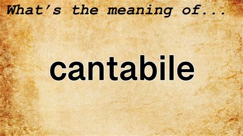 cantabile meaning in music: The Symphony of Emotion